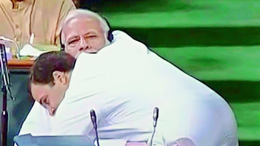 The Hug and Wink Incident Rahul Gandhi